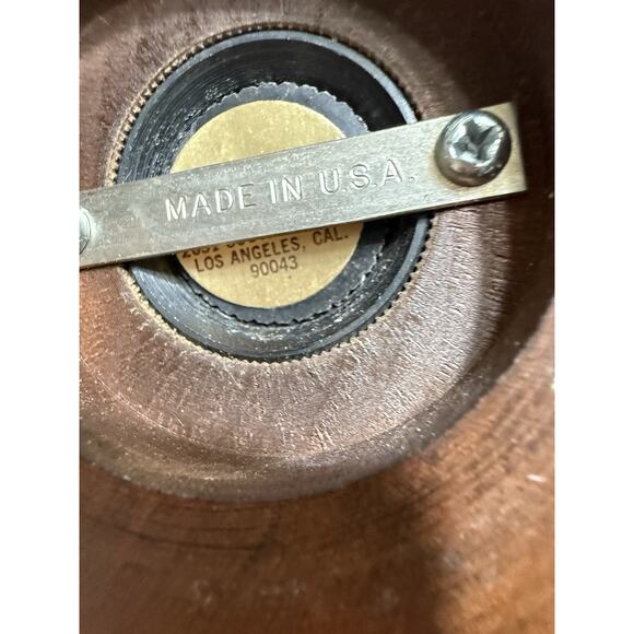 Mr. Dudley 12” Wooden Manual Pepper Mill Grider & Salt Shaker EUC - Picture 3 of 4